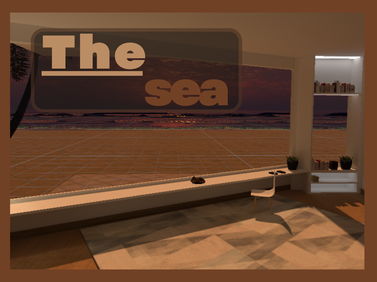 The sea